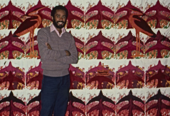 1983, Michael D. Harris with his Movement: The Wings of King