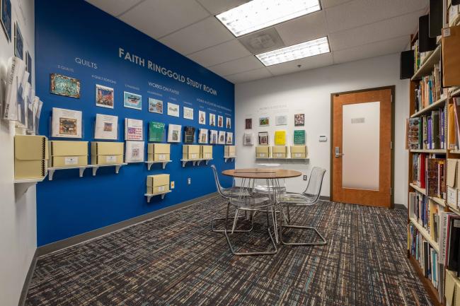 DRSK_Facility photos - Library and Ringgold Room-Copy of Driskell - Faith Ringgold Study Room-001