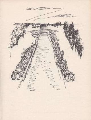 1963 Washington Demonstration Sketch